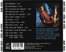 Load image into Gallery viewer, Dave Hole : Steel On Steel (CD, Album)