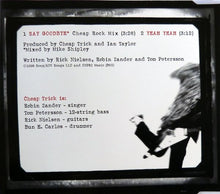 Load image into Gallery viewer, Cheap Trick : Say Goodbye (CD, Single)