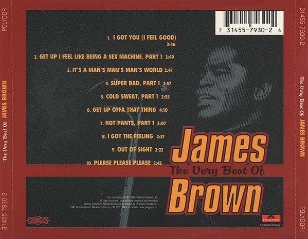 james brown ベスト コレクション