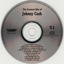 Load image into Gallery viewer, Johnny Cash : The Greatest Hits Of Johnny Cash (CD, Comp)