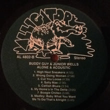 Load image into Gallery viewer, Buddy Guy & Junior Wells : Alone & Acoustic (LP, Album, RE, 180)