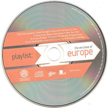 Load image into Gallery viewer, Europe (2) : Playlist: The Very Best Of Europe (CD, Comp, RM, Eco)