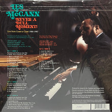 Load image into Gallery viewer, Les McCann : Never A Dull Moment! (Live From Coast To Coast 1966-1967) (3xLP, RSD, Ltd, Num)