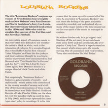 Load image into Gallery viewer, Various : Louisiana Rockers (CD, Comp, RE)