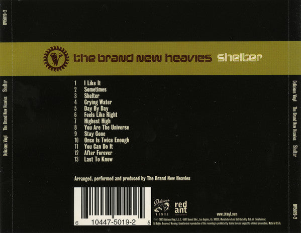 Buy The Brand New Heavies : Shelter (CD) Online for a great price