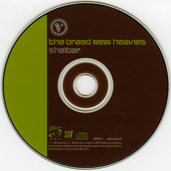 The Brand New Heavies - Shelter (CD, Album)