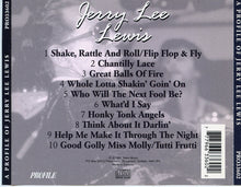 Load image into Gallery viewer, Jerry Lee Lewis : A Profile Of Jerry Lee Lewis (CD, Comp)