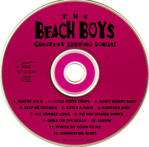 The Beach Boys : Great Surfin' Songs (CD, Comp)