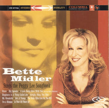 Load image into Gallery viewer, Bette Midler : Sings The Peggy Lee Songbook (Hybrid, DualDisc, Album, NTSC)