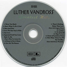 Load image into Gallery viewer, Luther Vandross : Greatest Hits (CD, Comp, RM)