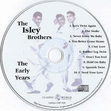 Load image into Gallery viewer, The Isley Brothers : The Early Years (CD, Comp)