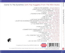 Load image into Gallery viewer, Various : Come To The Sunshine: Soft Pop Nuggets From The WEA Vaults (CD, Comp, Mono, Ltd, Num)