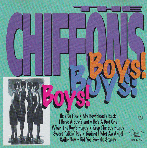 The Chiffons : Boys! Boys! Boys! (CD, Comp)