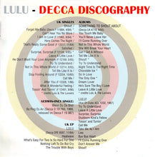 Load image into Gallery viewer, Lulu : Shout! The Complete Decca Recordings (2xCD, Comp)
