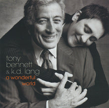 Load image into Gallery viewer, Tony Bennett & k.d. lang : A Wonderful World (CD, Album)