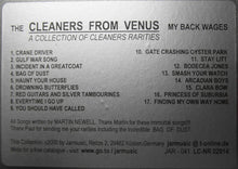 Load image into Gallery viewer, The Cleaners From Venus* : My Back Wages (CD)