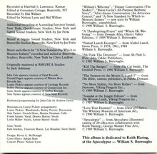 Load image into Gallery viewer, William S. Burroughs : Dead City Radio (CD, Album)