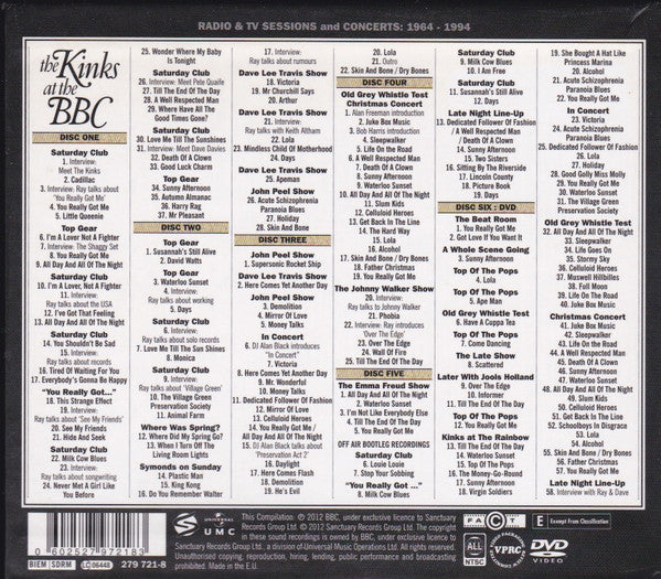 Buy The Kinks : The Kinks At The BBC - Radio & TV Sessions And
