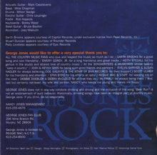 Load image into Gallery viewer, George Jones (2) : The Rock: Stone Cold Country 2001 (CD, Album)