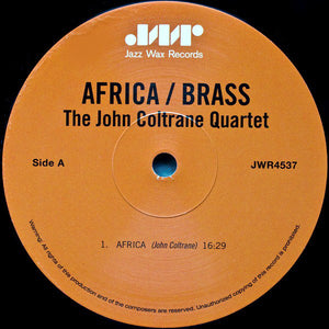 The John Coltrane Quartet : Africa / Brass (LP, Album, Ltd, RE, RM, 180)
