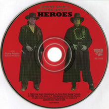 Load image into Gallery viewer, Johnny Cash & Waylon Jennings : Heroes (CD, Album, RE)