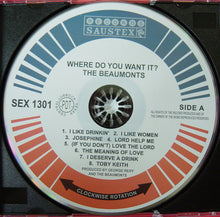 Load image into Gallery viewer, The Beaumonts : Where Do You Want It? (CD, Album)