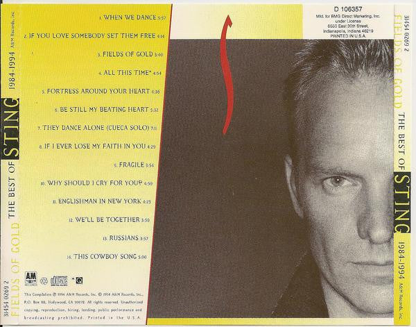 Sting - Fields Of Gold: The Best Of Sting 1984 - 1994 (CD