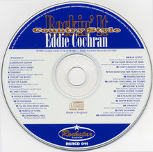 Load image into Gallery viewer, Eddie Cochran : Rockin' It Country Style (The Legendary Chuck Foreman Recordings 1953-55) (CD, Album)