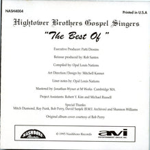 Load image into Gallery viewer, The Hightower Brothers : The Best Of The Hightower Brothers (CD, Comp)