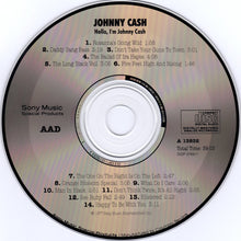 Load image into Gallery viewer, Johnny Cash : "Hello, I'm Johnny Cash" (CD, Comp, RE)