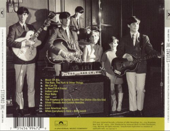 The Cowsills - The Best Of The Cowsills (CD