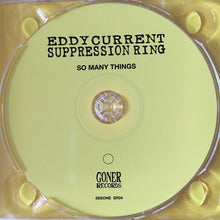Load image into Gallery viewer, Eddy Current Suppression Ring : So Many Things (CD, Comp)