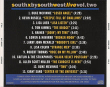 Load image into Gallery viewer, Various : SXSW Live Vol.2 (CD, Comp, Promo)