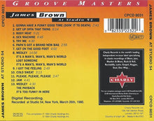 Load image into Gallery viewer, James Brown : At Studio 54 (CD, Comp)