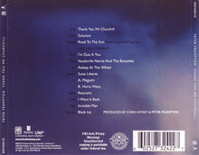 Load image into Gallery viewer, Peter Frampton : Thank You Mr Churchill (CD, Album)