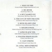 Load image into Gallery viewer, Johnny Cash : The Best Of Johnny Cash In Concert (CD, Comp)