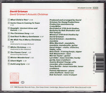 Load image into Gallery viewer, David Grisman : David Grisman's Acoustic Christmas (CD, Album, RE)