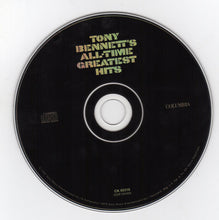 Load image into Gallery viewer, Tony Bennett : Tony Bennett's All-Time Greatest Hits (CD, Comp, Mono, RE, RM)