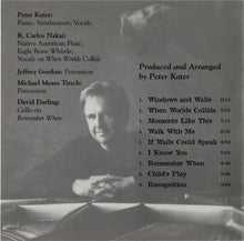 Load image into Gallery viewer, Peter Kater & R. Carlos Nakai : Through Windows & Walls (HDCD, Album)