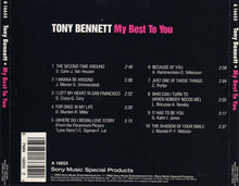 Load image into Gallery viewer, Tony Bennett : My Best To You (CD, Comp)