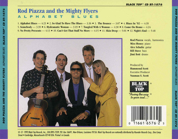 Buy Rod Piazza & The Mighty Flyers : Alphabet Blues (CD) Online