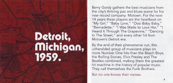Buy The Funk Brothers : Standing In The Shadows Of Motown (CD