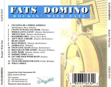 Load image into Gallery viewer, Fats Domino : Rockin' With Fats (CD, Comp)