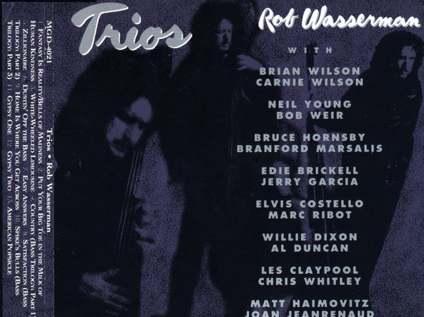 Buy Rob Wasserman : Trios (CD) Online for a great price – Antone's