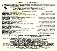 Load image into Gallery viewer, Professor Louie & The Crowmatics* : Over The Edge (CD, Album)