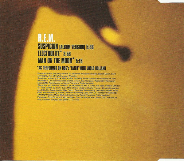 Buy R.E.M. : Suspicion (CD, Single) Online for a great price – Antone's  Record Shop