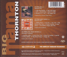 Load image into Gallery viewer, Big Mama Thornton : The Complete Vanguard Recordings (3xCD, Comp + Box, Comp, RE, RM)