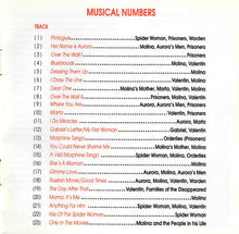 Load image into Gallery viewer, John Kander, Fred Ebb, Chita Rivera, Brent Carver, Anthony Crivello : Kiss Of The Spider Woman (CD, Album)