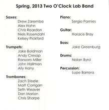 Load image into Gallery viewer, The UNT Two O'Clock Lab Band* Under The Direction Of Jay Saunders : Kind Of Two (CD)