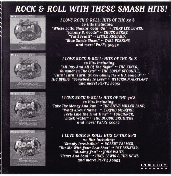 Buy Various : I Love Rock & Roll: Hits Of The 60's -- Volume Two